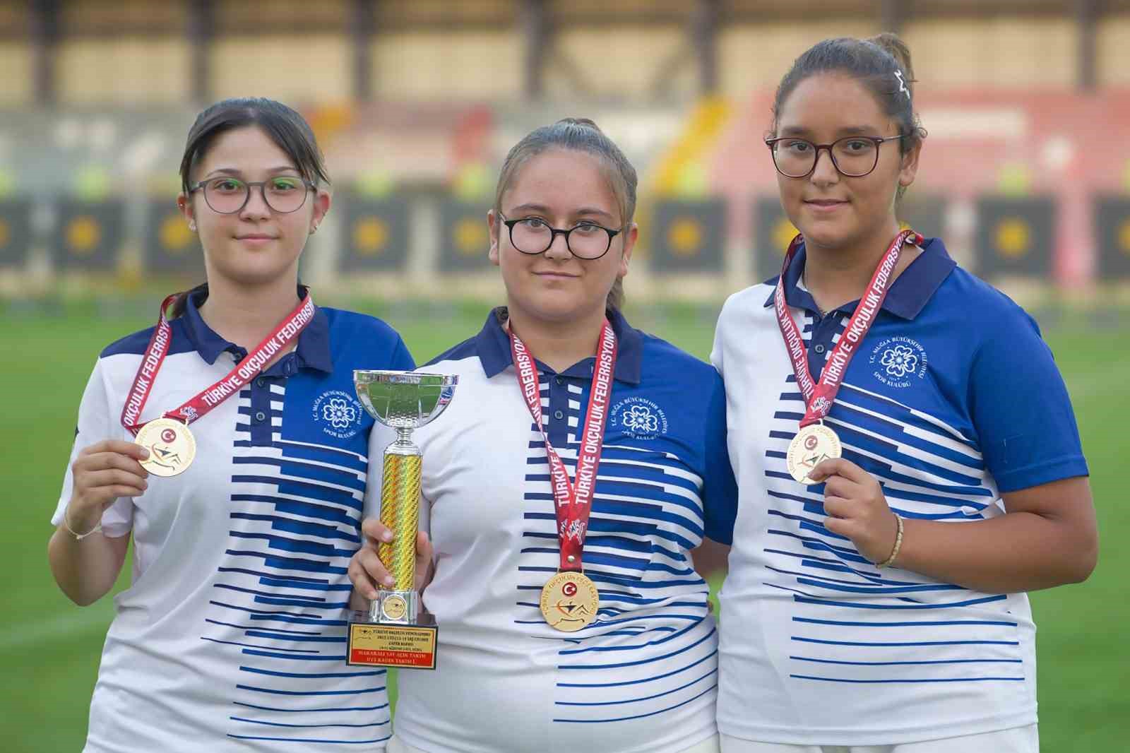 Muğla Büyükşehir okçuları U15 Türkiye Şampiyonası’na damga vurdu 29-31 Ağustos 2025 tarihleri