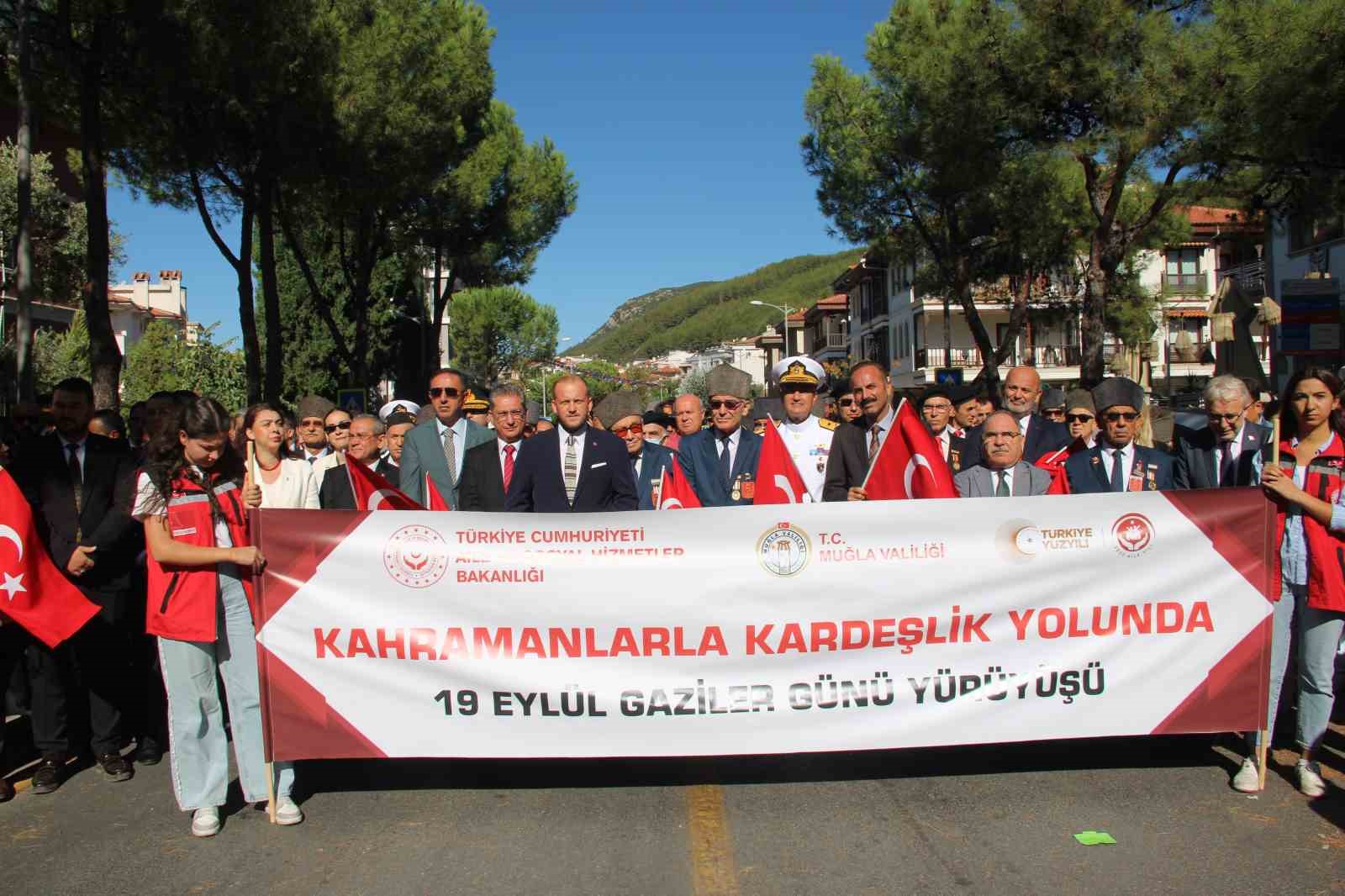 Muğla’nın Menteşe ilçesinde ’Kahramanlarla