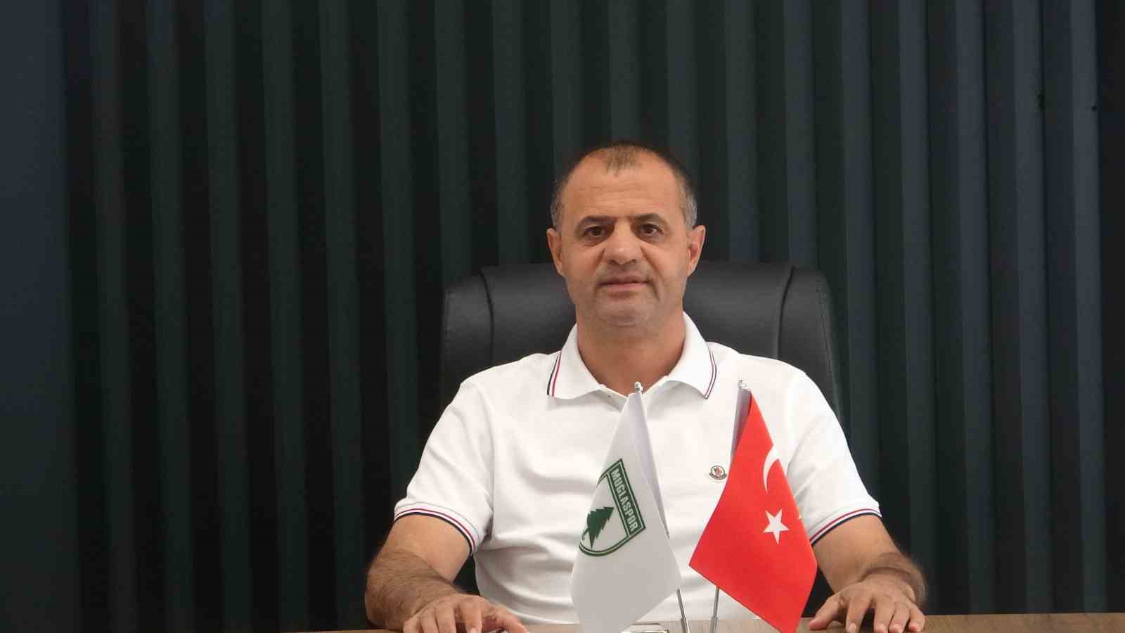 Muğlaspor Başkanı Menaf Kıyanç,