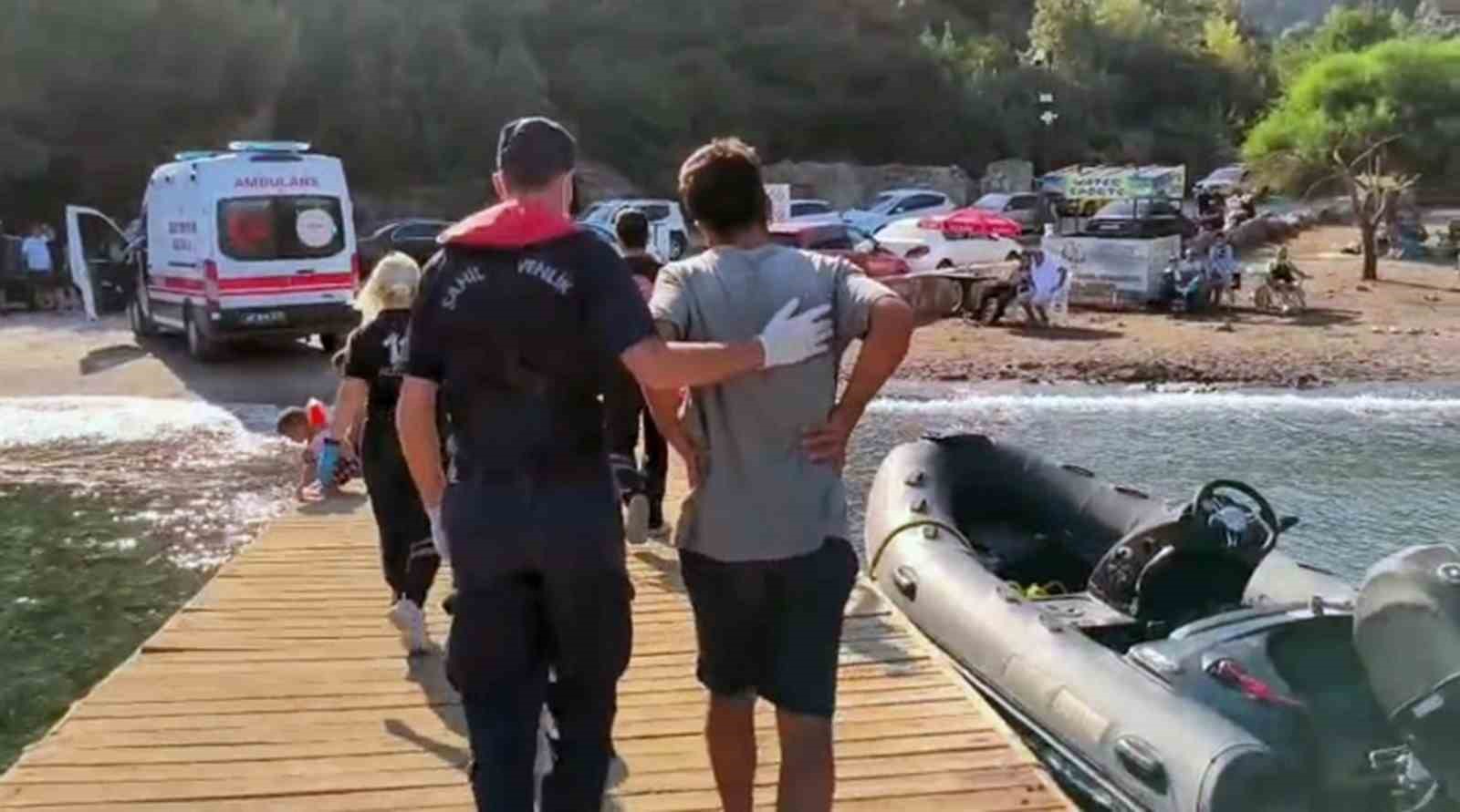 Muğla’nın Fethiye ilçesi açıklarında
