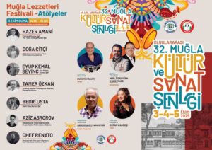 Uluslararası 32’nci Muğla Kültür ve Sanat Şenliği başlıyor