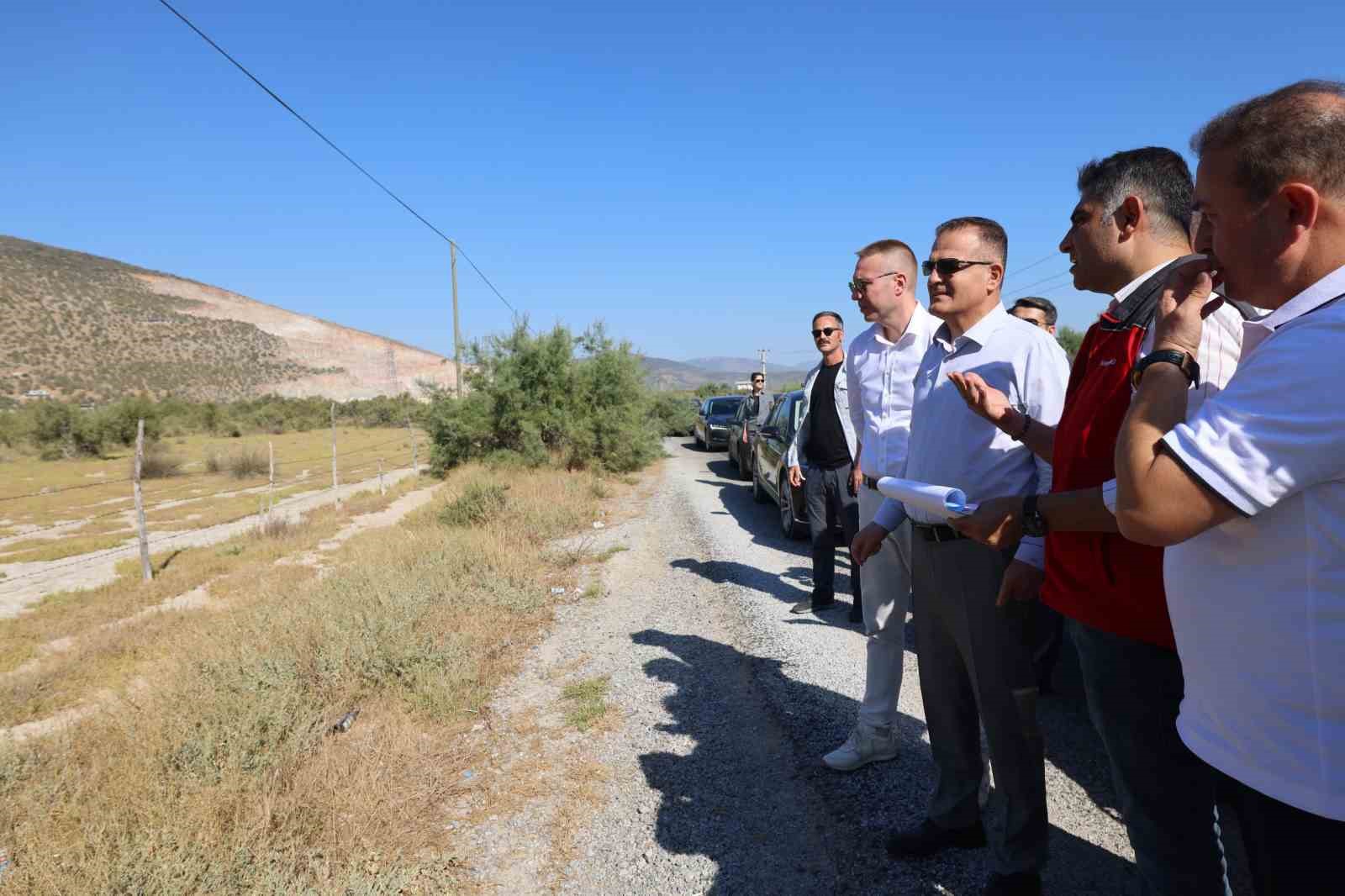 Vali Akbıyık Milas OSB bölgesinde incelemelerde bulundu Muğla Valisi Dr. İdris