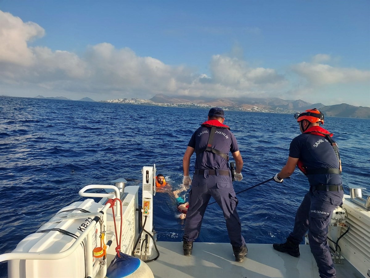 Muğla’nın Bodrum ilçesinden Yunan