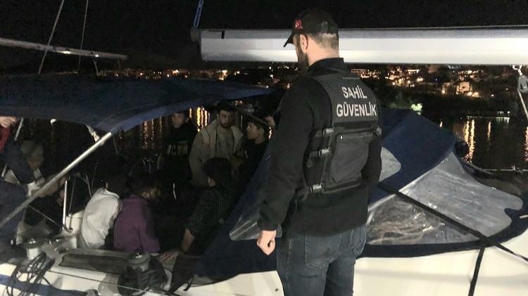 Muğla’nın Bodrum ilçesinde Sahil