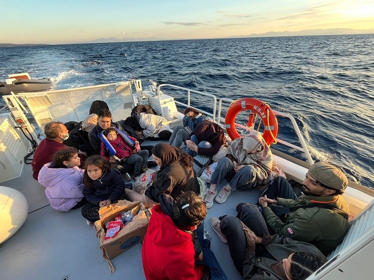 Muğla’nın Bodrum ilçesi açıklarında