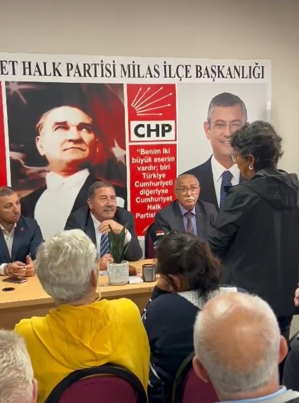 CHP Milas İlçe Teşkilatı’nda gergin toplantı CHP Milas İlçe Örgütü’nde
