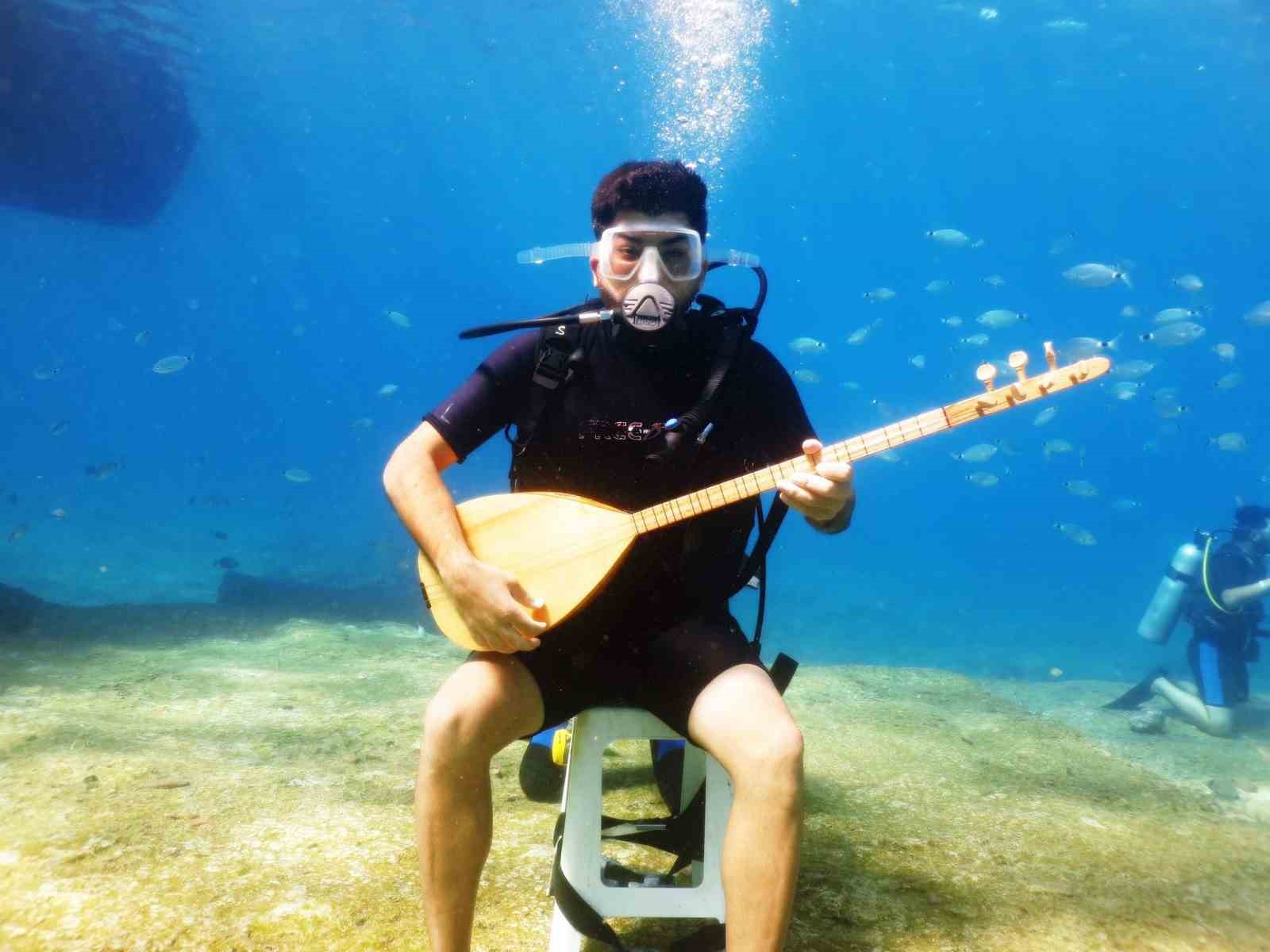 Fethiye’de denizin 5 metre