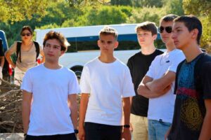 Erasmus öğrencileri Pedasa Antik Kenti’ni keşfetti