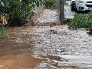 Fethiye’ye 5 günde metrekareye 223 kilogram yağış düştü