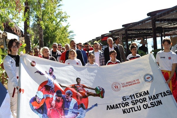 Köyceğiz’de amatör spor dalları tanıtıldı Muğla’nın Köyceğiz ilçesinde Amatör