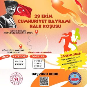 Köyceğiz’de halk koşusu yapılacak