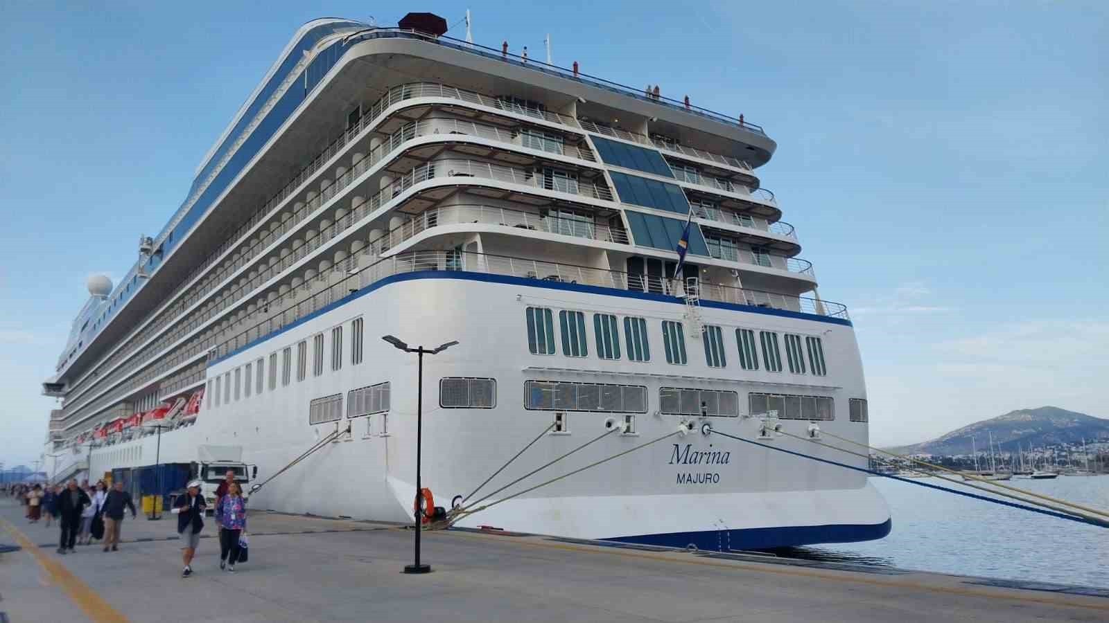 Muğla’nın Bodrum ilçesine gelen