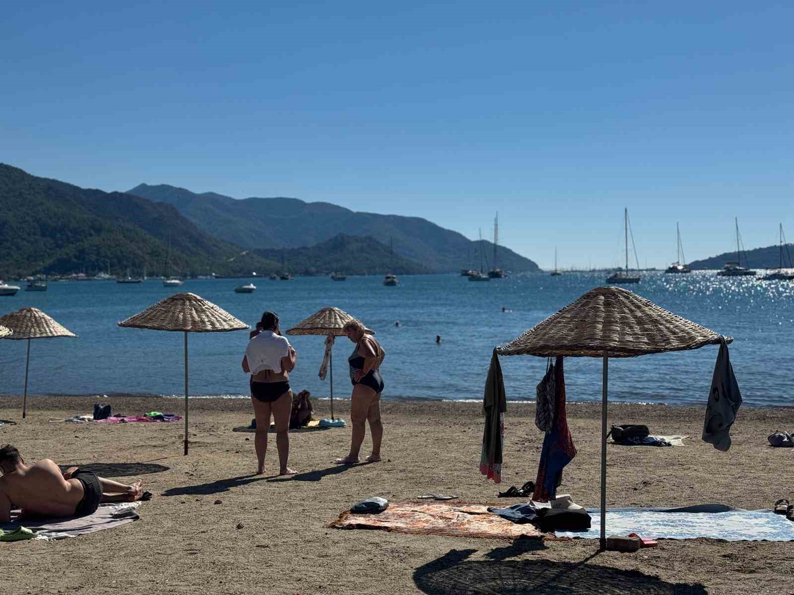 Muğla’nın Marmaris ilçesinde yaz
