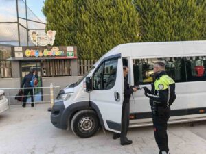 Menteşe’de öğrenci servis araçlarına yönelik kapsamlı denetim