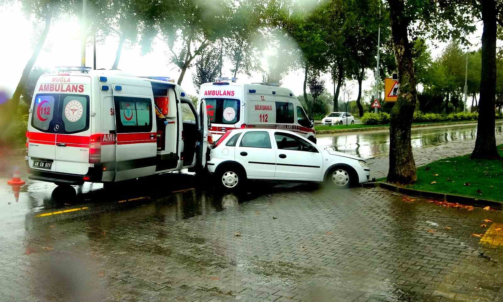 Muğla’nın Menteşe ilçesinde meydana