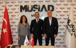 MSKÜ, İİBF Dekanı Görgülü’den MÜSİAD Muğla Şubesine iade ziyareti