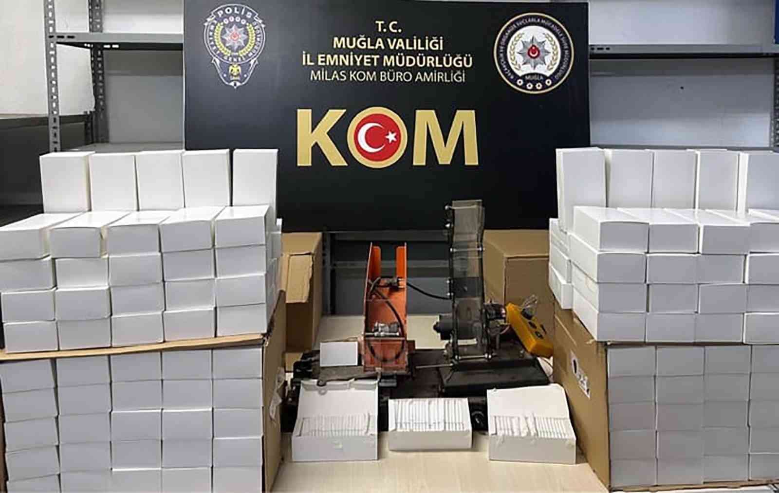 Muğla Emniyet Müdürlüğü Kaçakçılık