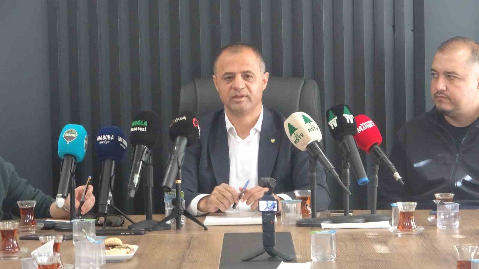 Muğlaspor Kulübü Başkanı Menaf