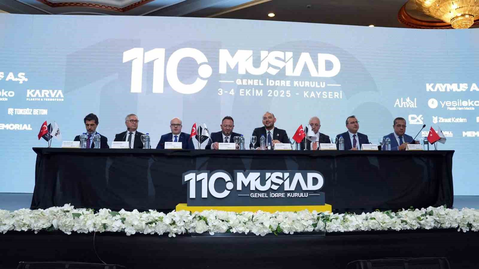 MÜSİAD Muğla Başkanı Aykaç 110. genel idari kuruluna katıldı Müstakil Sanayici ve İşadamları