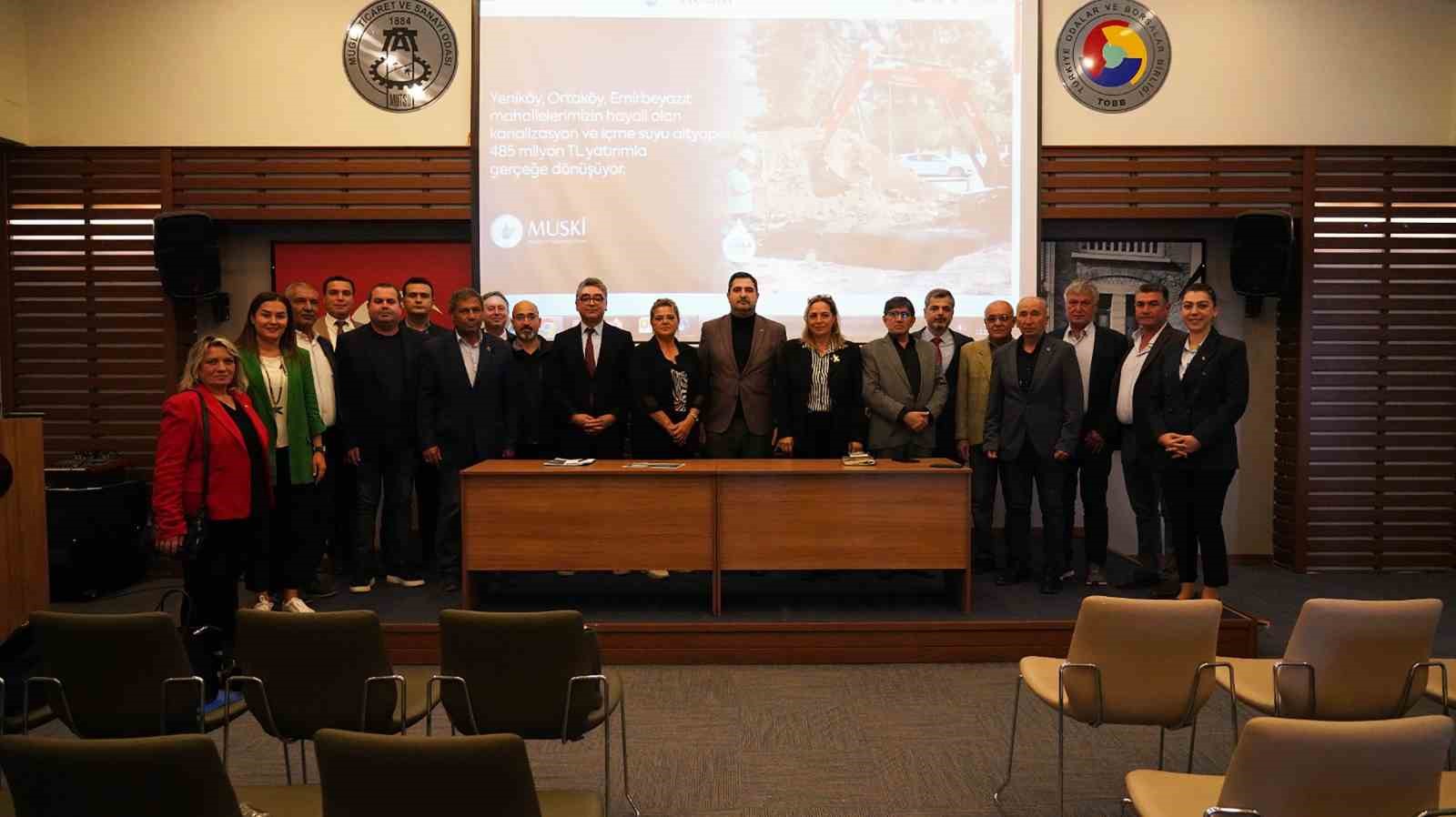 MUSKİ Genel Müdürü Şengül, Ortaca’da muhtarlarla buluştu MUSKİ Genel Müdürü Yılmaz