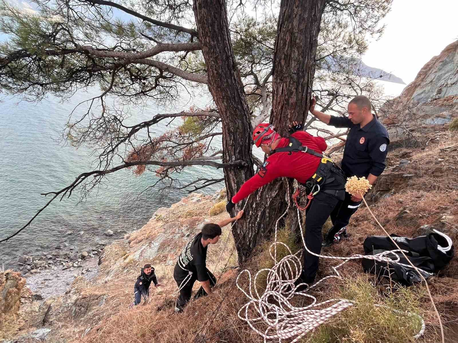 Muğla’nın Fethiye ilçesinde yürüyüş