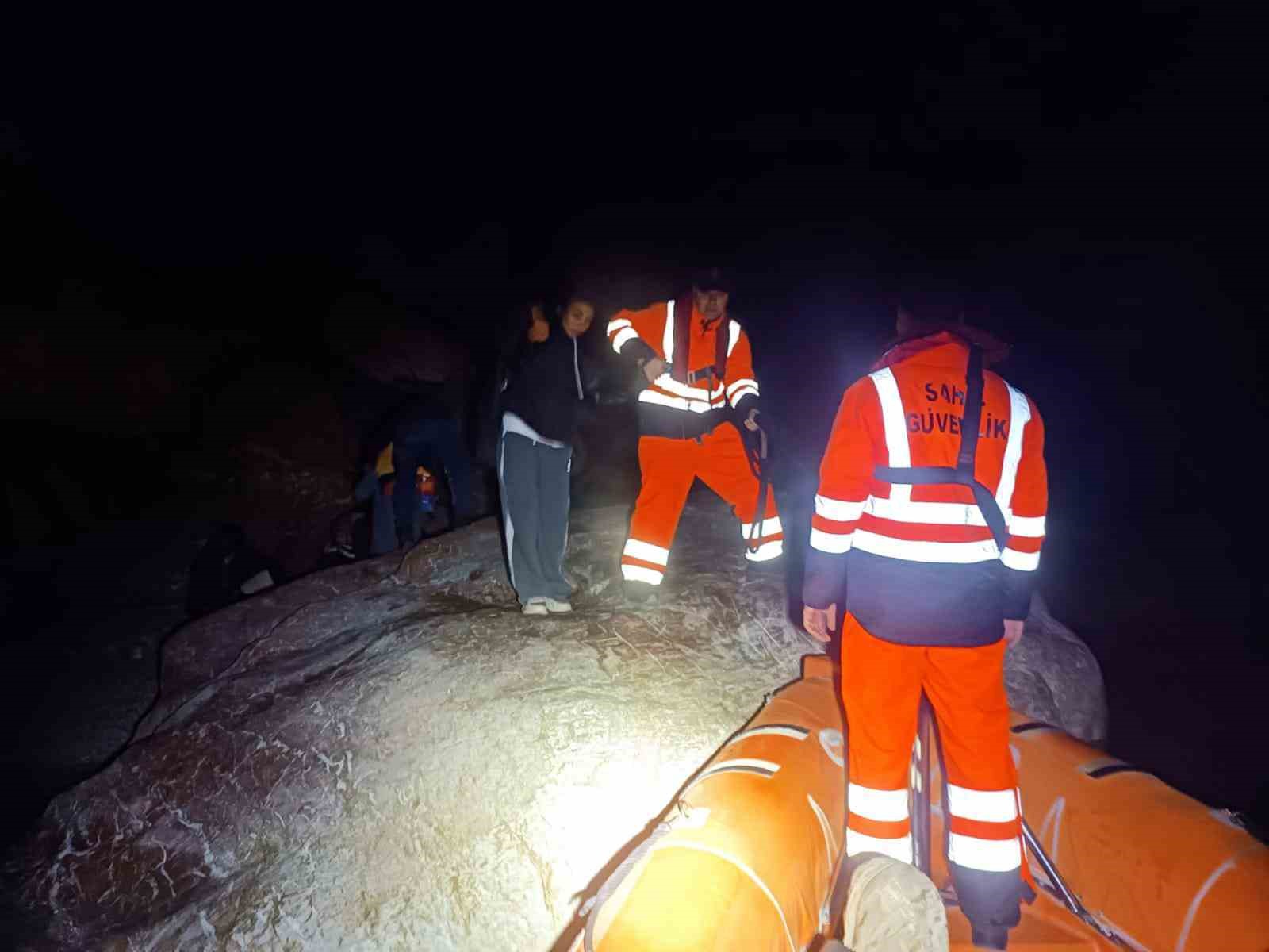 Muğla’nın Fethiye ilçesinde karada