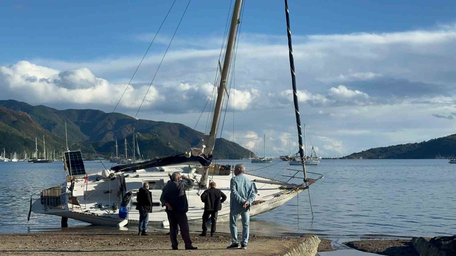 Muğla’nın Marmaris ilçesinde etkili