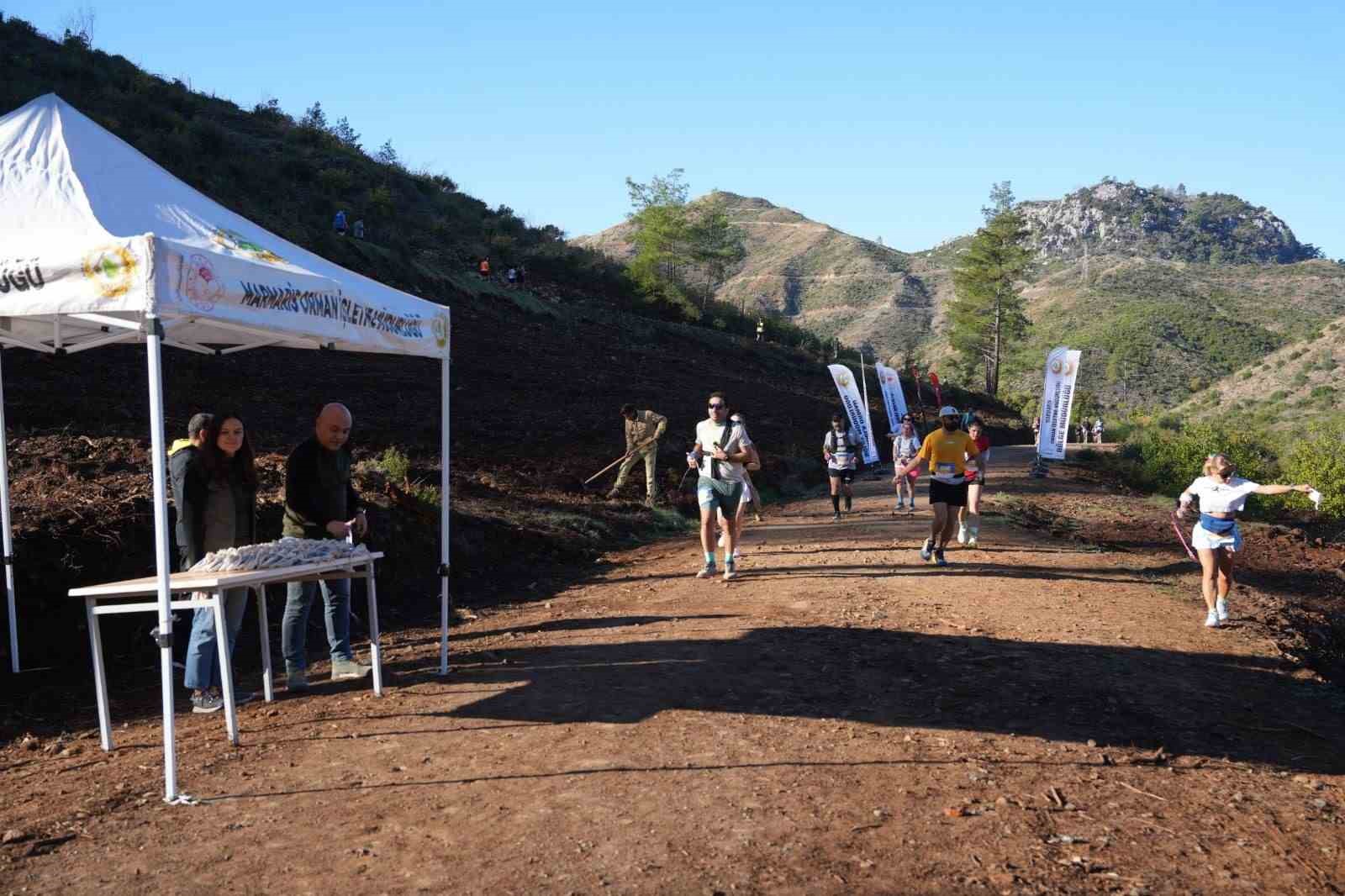 Marmaris’te düzenlenen Ultra Trail