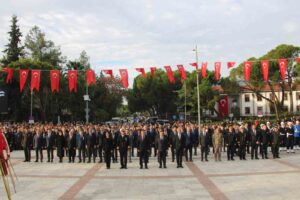 Muğla’da Atatürk, törenlerle anıldı