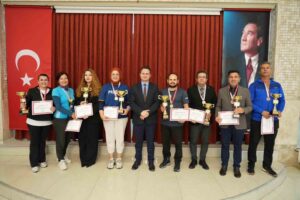 Muğla’da öğretmenler arası spor turnuvalarının ödül töreni coşkuyla gerçekleşti