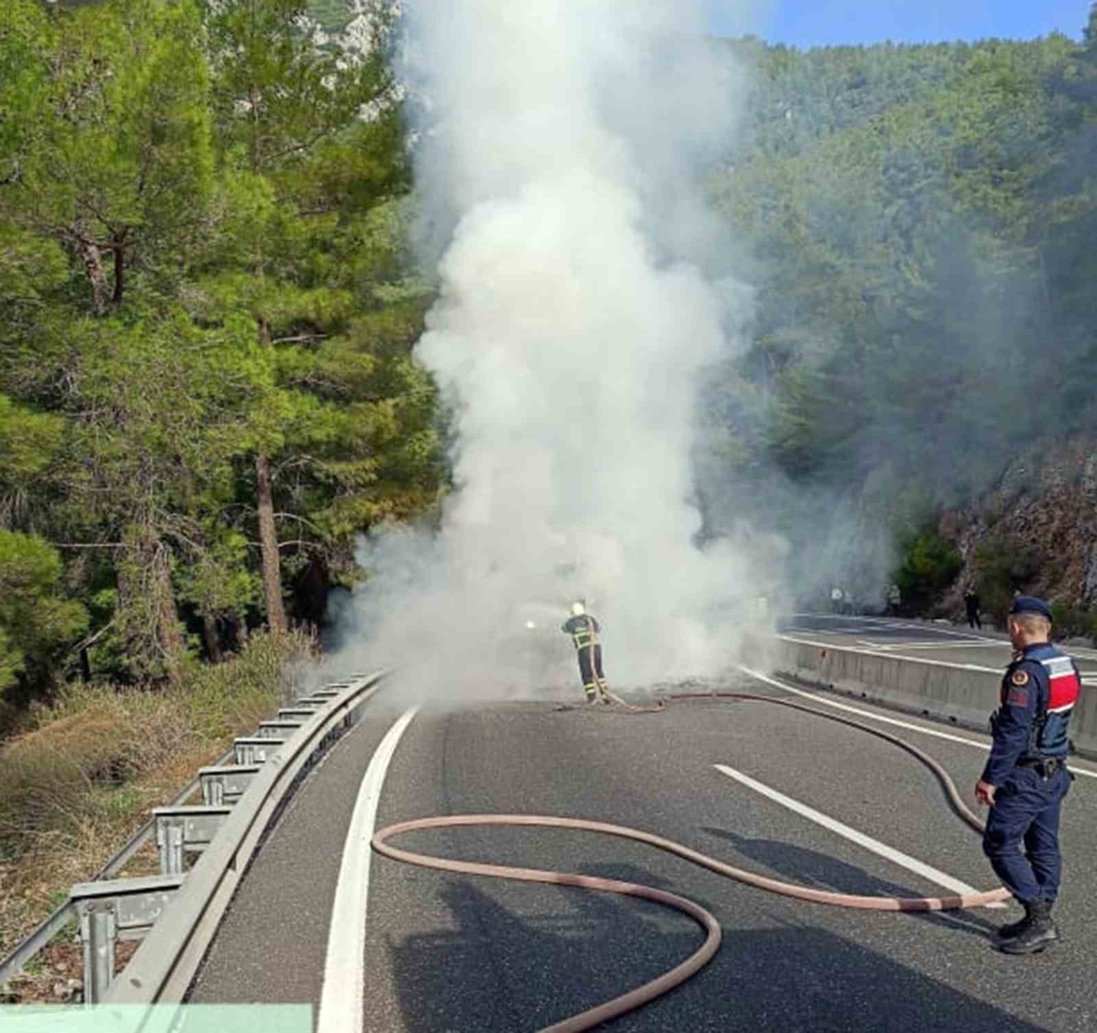 Gökova Sakartepe rampasında seyir