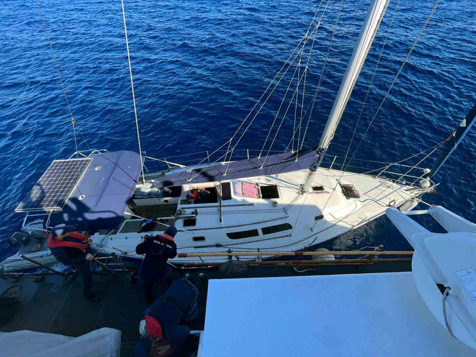 Muğla’nın Datça ilçesi açıklarında