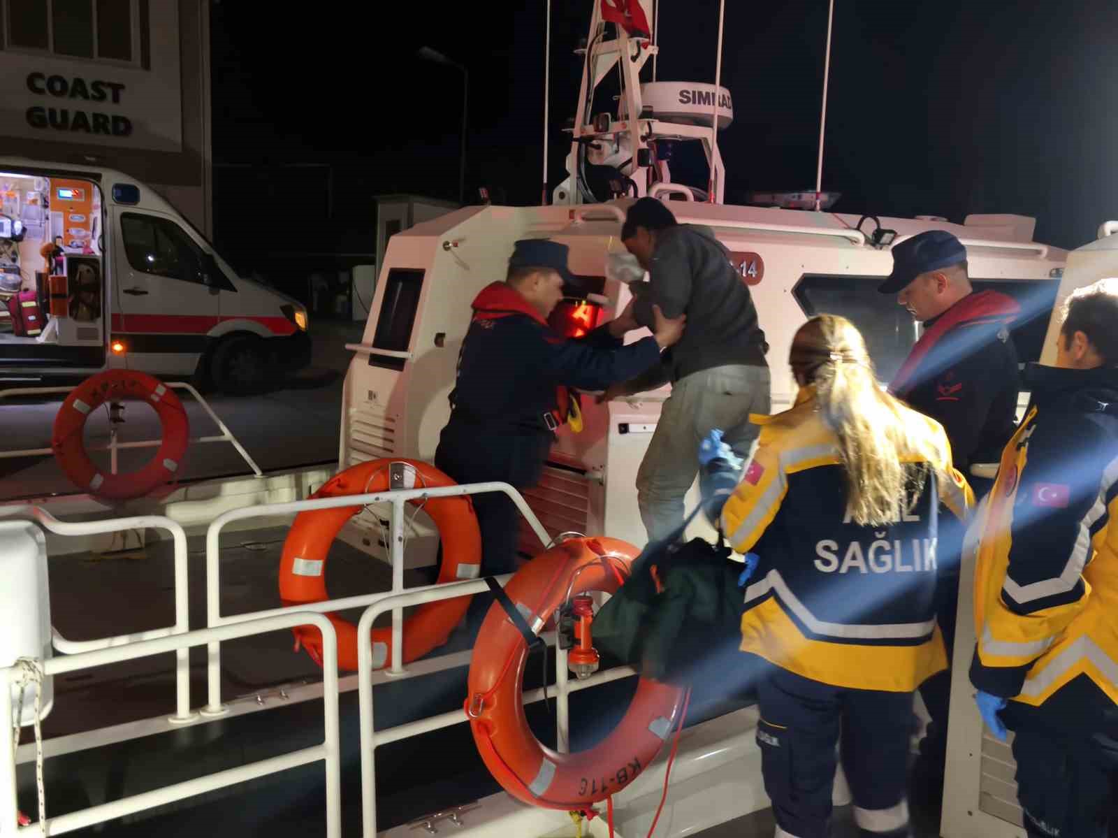 Muğla’nın Marmaris ilçesi açıklarında