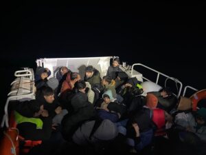 Bodrum’da 39 düzensiz göçmen yakalandı