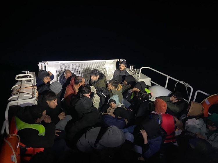 Muğla’nın Bodrum ilçesi açıklarında 9’u