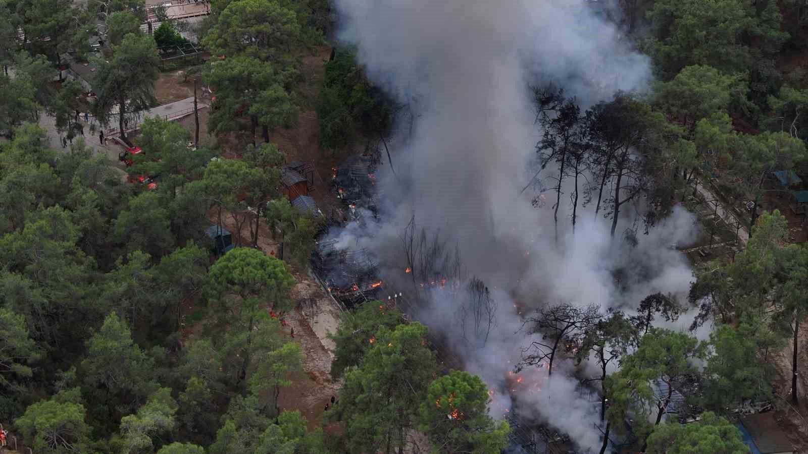 Muğla’nın Fethiye ilçesi Yanıklar