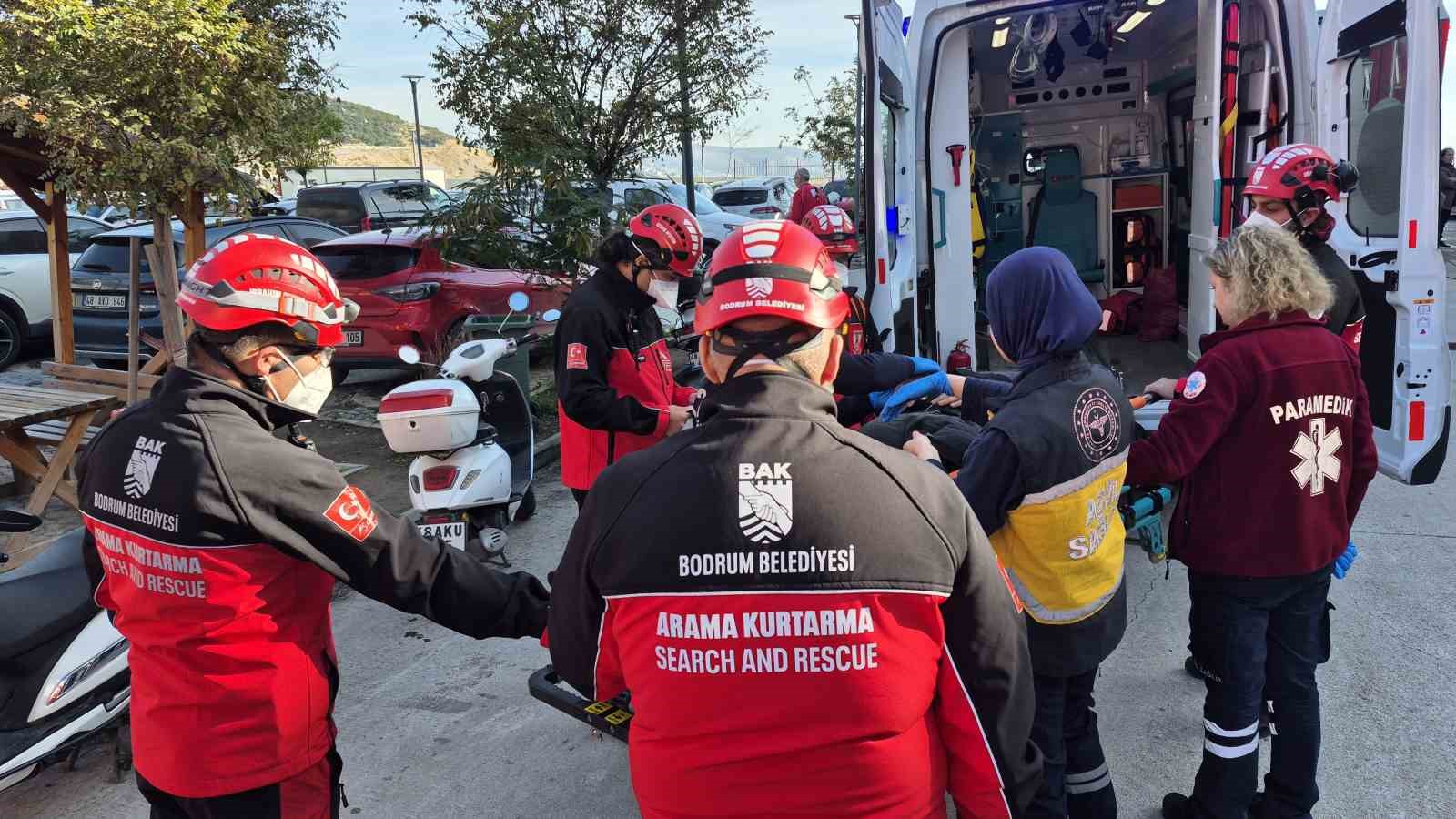 Bodrum Devlet Hastanesi’nde afet