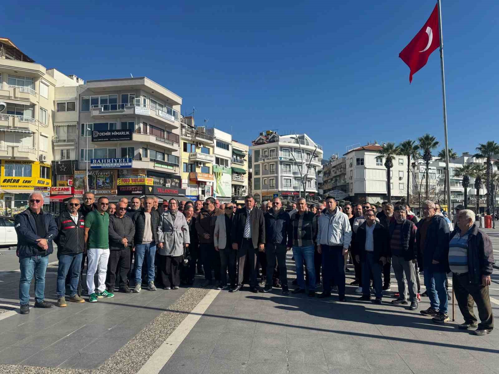 Muğla’nın Marmaris ilçesi Tepe Mahallesi’nde