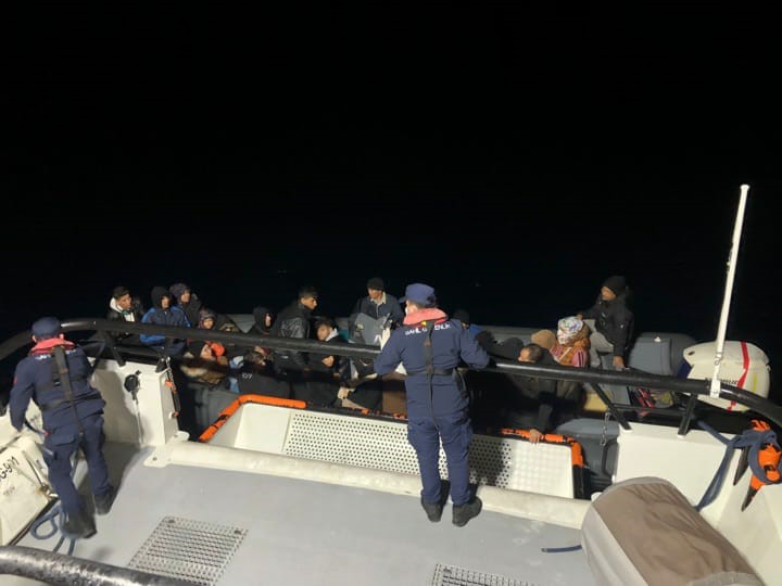 Muğla’nın Bodrum ilçesi açıklarında