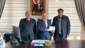 Yatağanlı hayırseverden Filistin’e bağış