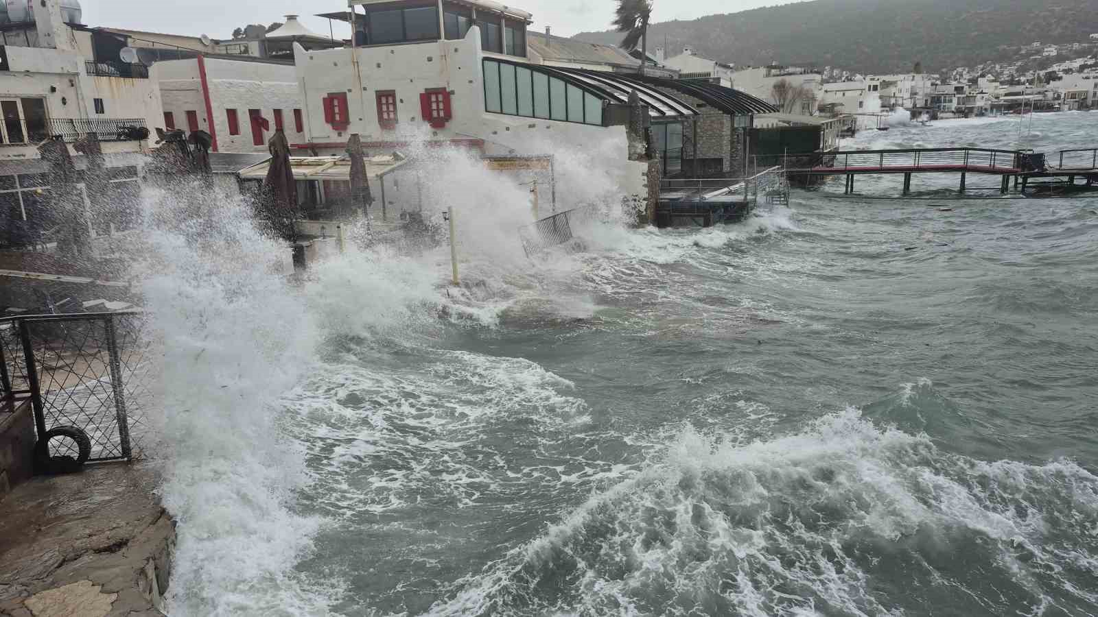 Muğla’nın Bodrum ilçesinde etkili