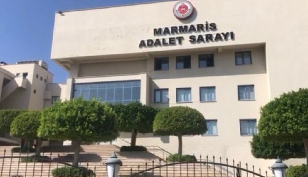 Muğlla’nın Marmaris ilçesinde bir