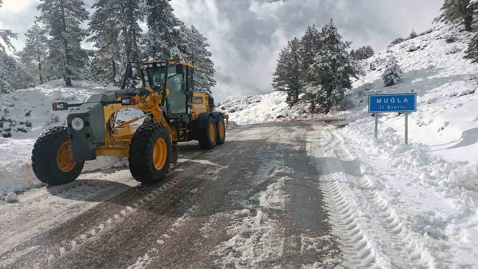 Muğla Büyükşehir Belediyesi, yüksek bölgelerde