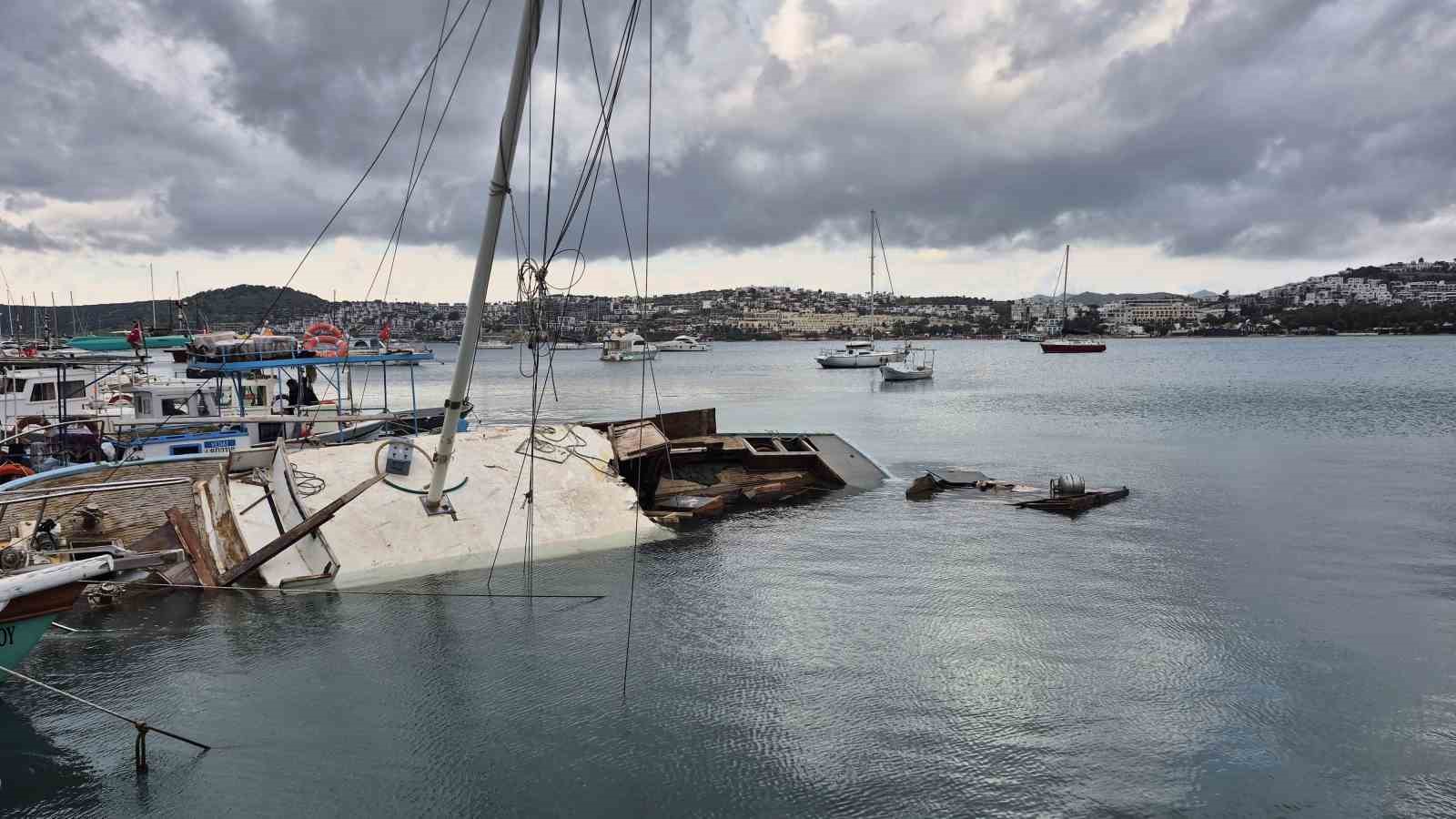 Muğla’nın Bodrum ilçesinde etkili