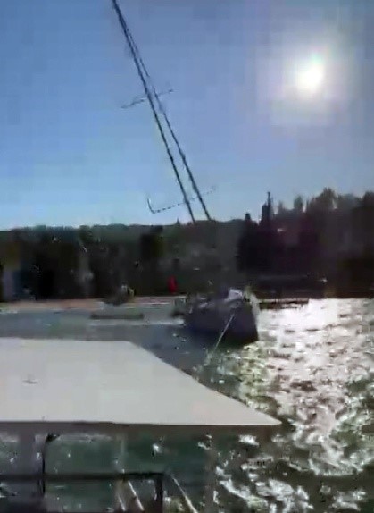 Muğla’nın Bodrum ilçesinde şiddetli