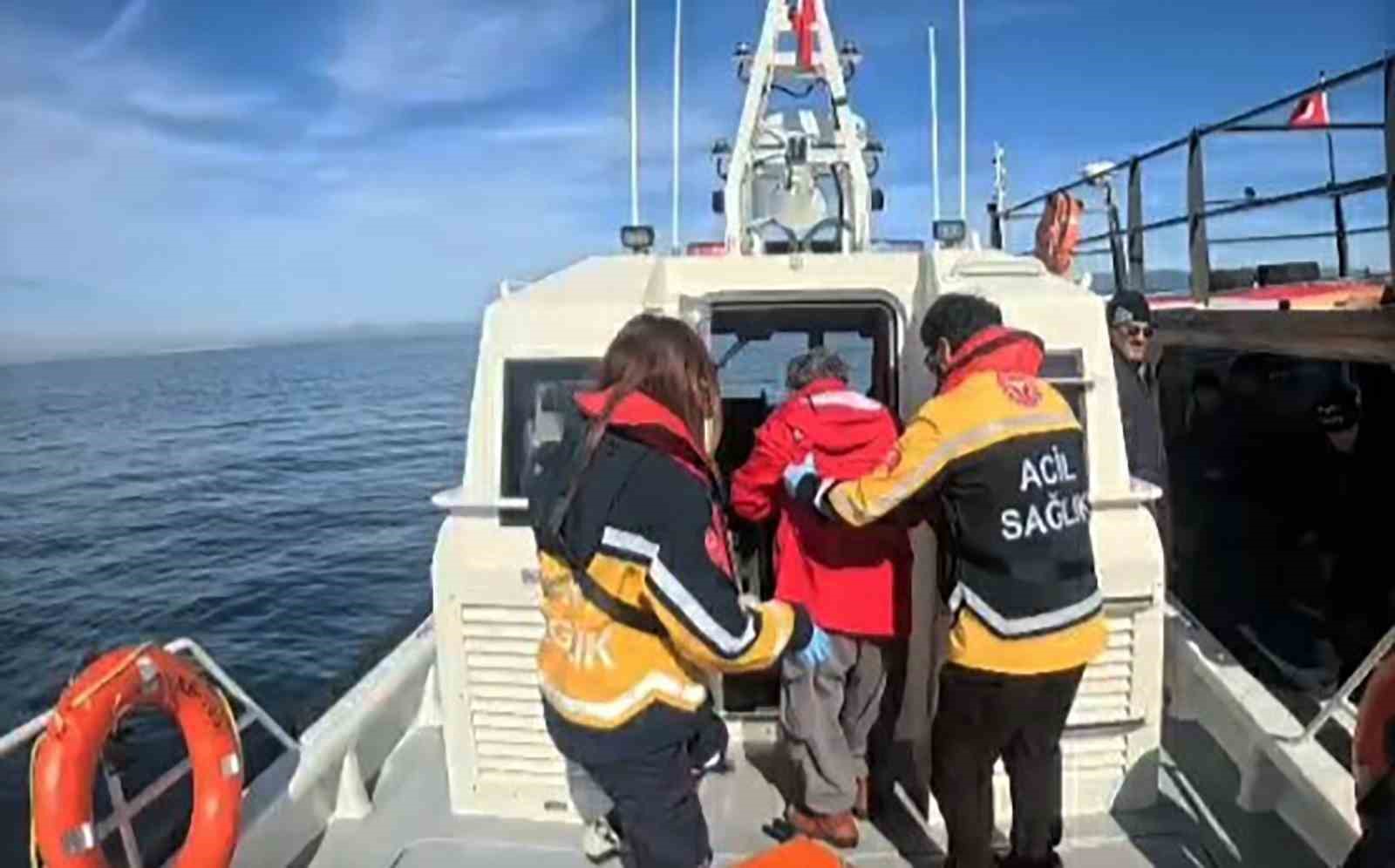 Muğla’nın Bodrum ilçesi açıklarında