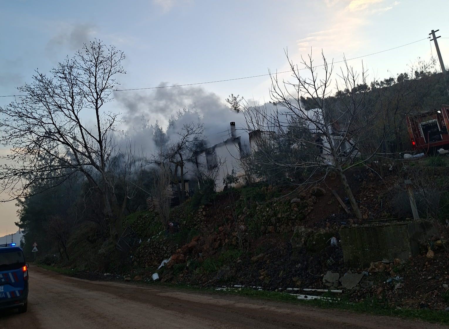 Muğla’nın Menteşe ilçesinde çıkan