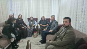 Köyceğiz İlçe Müftüsü Karagöz, Şehit Uysal’ın ailesiyle iftarda buluştu