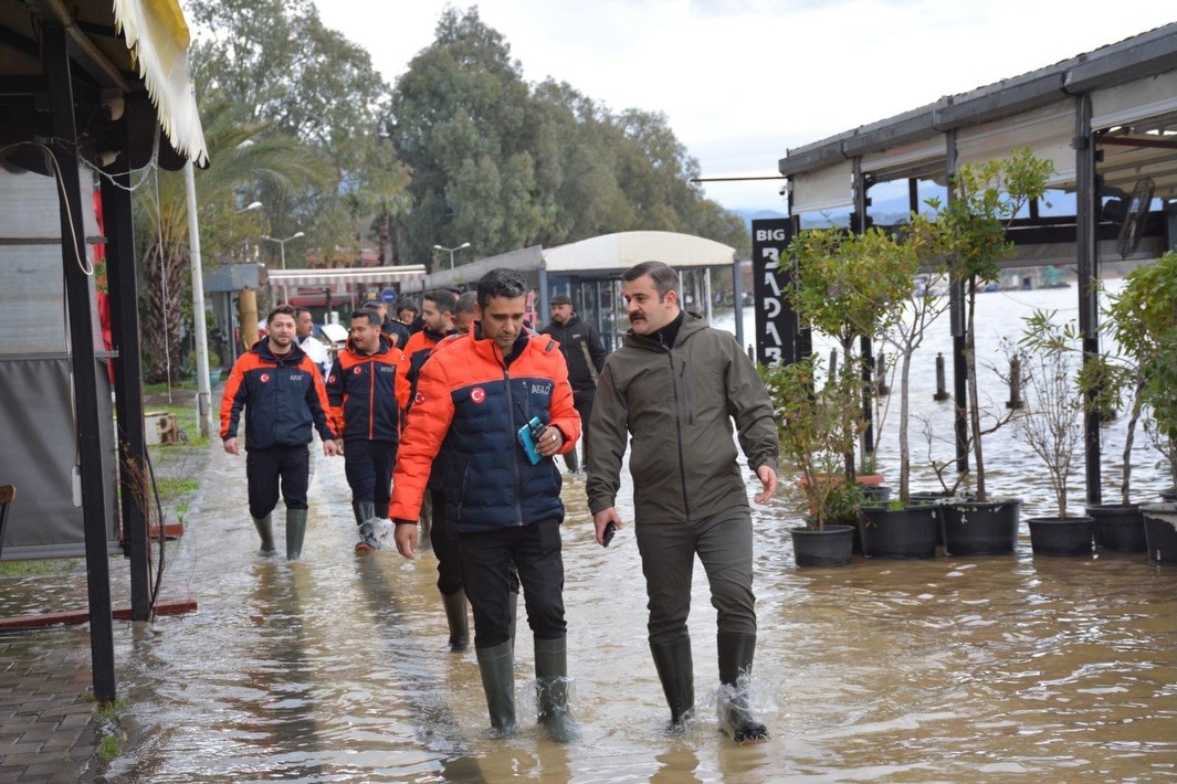 Muğla’nın Köyceğiz ilçesinde etkili olan