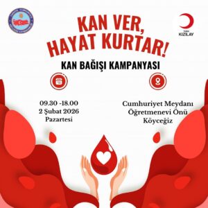 Köyceğiz Kaymakamlığı kan bağışı kampanyasına davet etti